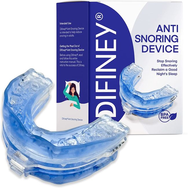Difiney Anti Snoring Devices,Stop Snoring Devices,Effective Snoring Solution Anti Snoring for Men and Women