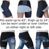 Hip Brace For Sciatica Pain Relief - Compression Support Wrap For Thig