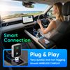 Wireless CarPlay Adapter, Android Auto Wireless Adapter, Plug & Play, Convert Wired CarPlay to Wireless, Button for Quick Devices Switch, Extension Cable USB A/C, Compatible with iOS 10+/Android 11+