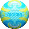 Molten Unisex's Beach Volleyball Ball Gr. 5, Blue/Yellow, 5