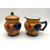 ACK Rooster Creamer and Sugar Bowl Set