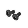 uxcell M3x6mm Hex Socket Button Head Bolts Alloy Steel Fastener Hardware Full Thread Lock Set Hex Socket Half Round 100pcs