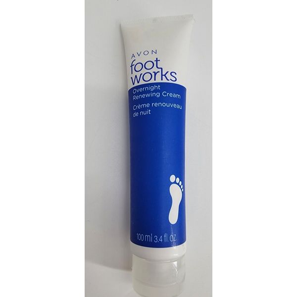 Overnight Renewing Cream Footworks Avon (NOS)***