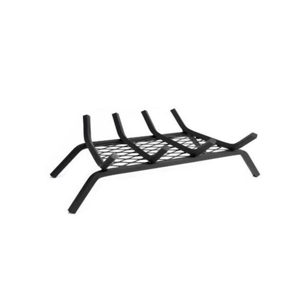 Pleasant Hearth 4012893 7 in. Black Steel Fireplace Grate