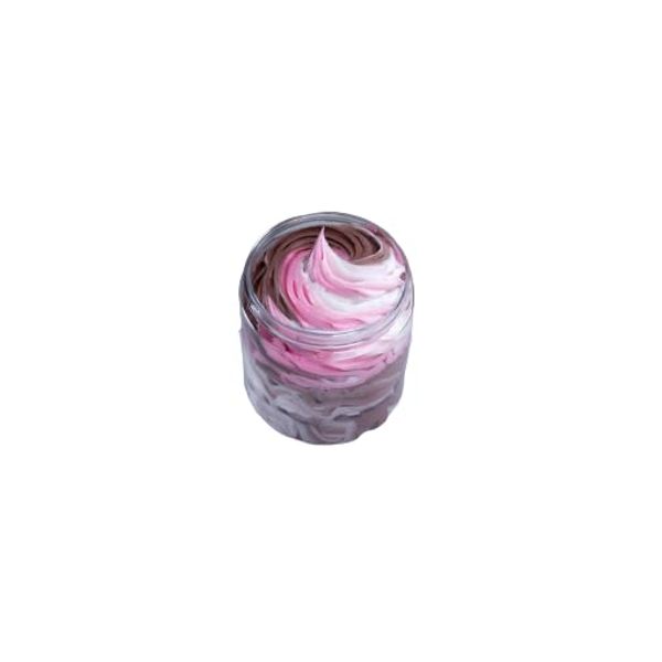 Neopolitan Ice Scream Whipped Sugar Scrub (8oz jar)