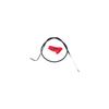 Motion Pro Black Vinyl Idle Cable Compatible for Harley Davidson FXSTC Softail Custom 2007-2010