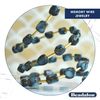 Beadalon 72-Piece Memory Wire End Cap, Variety Pack