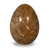Petrified Wood Crystal Egg ~48mm