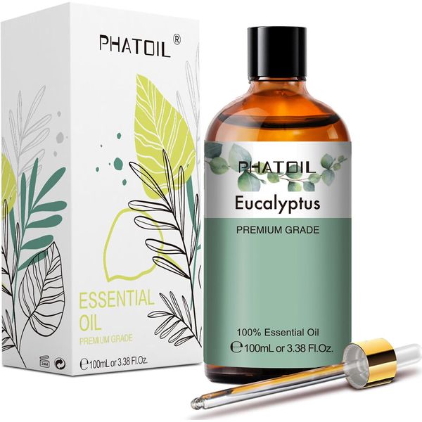 100ml Pure Eucalyptus Essential Oils Aromatherapy Essential Oil For Diffusers