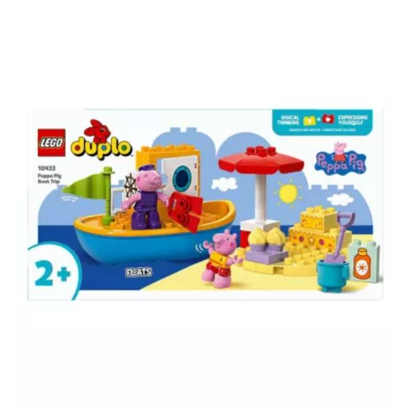 LEGO DUPLO Peppa Pig Boat Trip Toy Playset