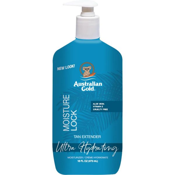 Australian Gold Moisture Lock Tan Extender 473 ml Pump (2-Pack)