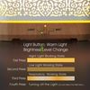 Earnest Living Essential Oil Diffuser Classic Flame Diffuser 200ml Timers Night Lights and Auto Off Function Home Office Humidifier Aromatherapy Diffusers for Essential Oils White