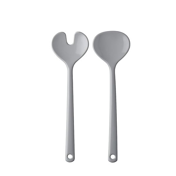 Mepal salad server set Synthesis 2 pcs - grey - Designer look - perfect for combining