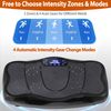 Vibration Platform Plate Whole Body Shaker Exercise Machine Massager Home Black
