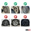 15" 4x Set Wheel Covers Hubcaps for VW Jetta Silver Gray