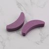 SG Store 20PCS Purple Chainsaw Sharpener Whetstone Crescent Shaped Chainsaw Sharpening Stone Replacement Grinder Tools for Chainsaw Teeth Sharpener