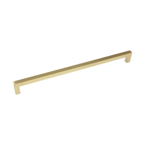 RCH Hardware HD-SS128-320 Hollow Stainless Steel Modern Cabinet Drawer Handle Pull, 12 5/8 Inch, Brushed Gold (2 Pack)