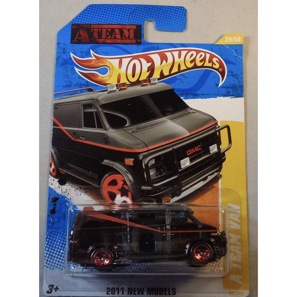 Hot Wheels 2011 A Team Van Black #39/244