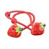 Boasting Berry Strawberry Hair Ties
