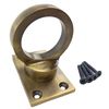 RopeServices UK 24mm Antique Decking Rope Eye Plate, Deck Post End Fixing Post Fitting