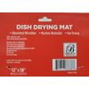 Microfiber Dish Drying Mat,12"x18" CHRISTMAS,WINTER,SANTA,CANDY CANES &GIFTS,BHD
