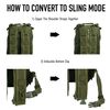 Rothco Convertible Medium Transport Pack – Tactical Backpack Outdoor Hiking MOLLE Bag
