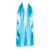 Hat To Socks Plain Elegant Chiffon Satin Scarf (Turquoise)