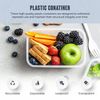 wecansourceitltd Meal Prep portion control containers with lids - Rectangular | Microwaveable | Freezer-proof (650ml) (50)