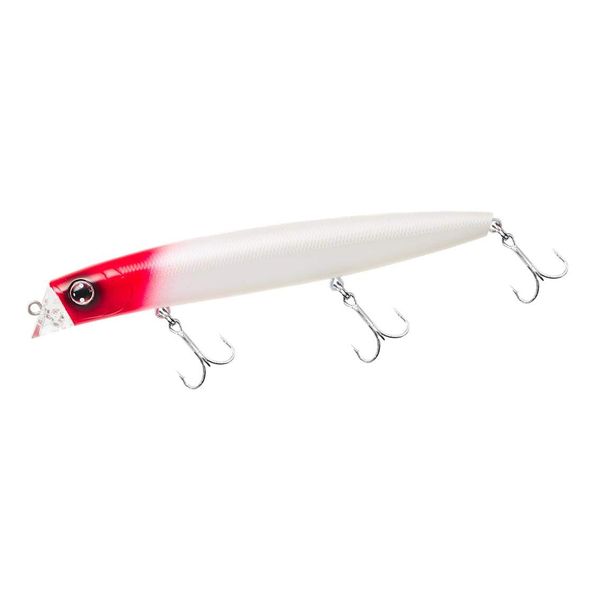 DAIWA Seabass Minnow Moissanite Cross Counter 125F Pearl Red Head Lure