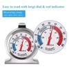 2PK Refrigerator Thermometer Freezer Kitchen Fridge Temperature Gauge Sensor