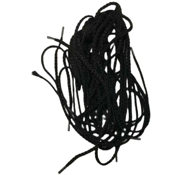 5 x Trampoline Black Tie Rope Cords For Enclosure Netting