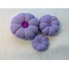 Flower Pin cushion (Medium, Purple)