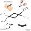 Fire Pokers Set for Fireplace 32 Inch Solid Steel Fire Pit Campfire Poker Blow