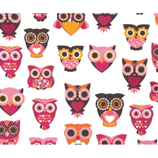 GoOpticians Cute Microfiber Owl Print Lens Cloth 18cm x 15cm