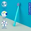Curaprox CS 1560 Soft Toothbrush – Firmer Brushing Experience | Gentle Plaque Removal for Adults | Single Pack, Random Color