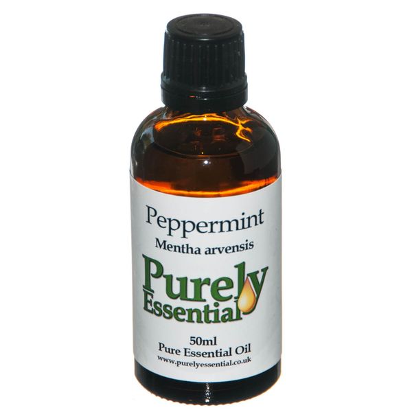 Peppermint Essential Oil 50ml Pure and Natural, Purely Essential