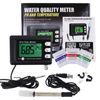 Professional pH & Temperature Meter with ATC and Automatic Calibration Function, Water Tester Measurement for Aquarium Hydroponics