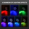 8 Pack LED Stage Lights DMX 18x3W RGB Par Can Lights with Remote Controller