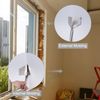 sourcing map Inside Corner Trowel 3.5 Inch Drywall Corner Tool Stainless Steel Corner Shaping Tool 2pcs
