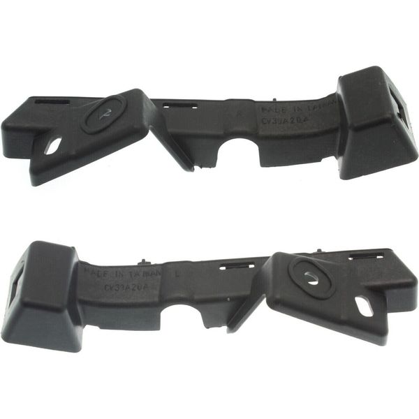Front Driver & Passenger Side Bumper Retainer Bracket For 16-22 Chevrolet Malibu