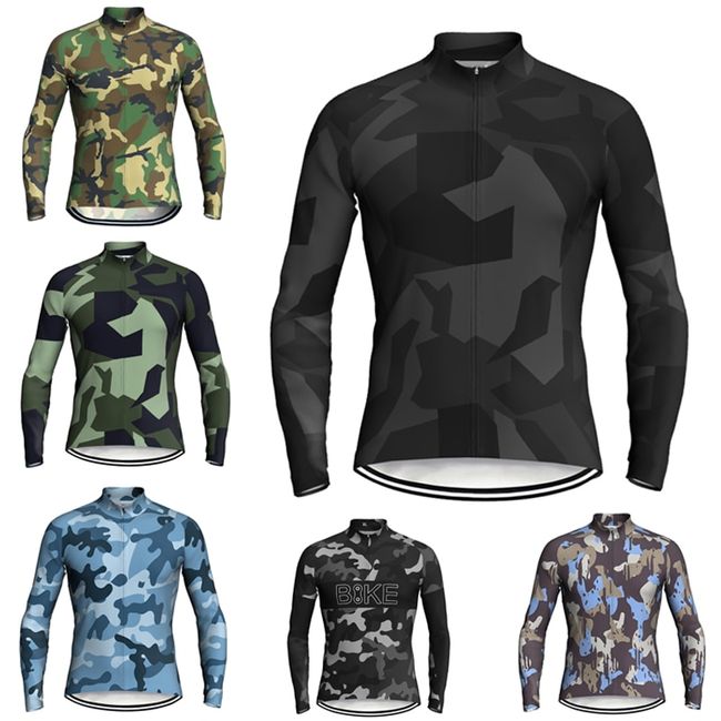 Cycling Jersey Mens MTB Bike Jacket Motocross Shirt Road Clothing