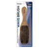 Wave Hair Brush HARD Boar Bristle with Styling Comb
