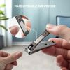 BEZOX Sturdy Comfortable Nail Clipper Set – Stainless Steel Ergonomic Ultra Sharp Nail File Cutter Fit for Seniors, Adult, and Kids, Fingernail and Toenail