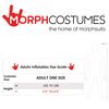 Morph MCROIJP Adults Jetpack Costume, Men, Multicolor, One Size