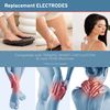 TERAPIO 4X Replacement Electrodes Kit. Compatible with TERAPIO-Smart-Circulation Device. Premium Reusable Replacement Pads for TENS Unit.