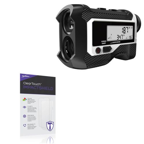 BoxWave Screen Protector Compatible with ACPOTEL Golf rangefinder PF3 - ClearTouch ImpactShield (2-Pack), Impenetrable Screen Protector Flexible Film