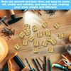 100Pcs M3 Threaded Insert, M3 Heat Set Inserts Brass Nuts Inserts Threaded Inserts for Plastic, Embedment Knurled Brass Thread Screws Heat Set Insert Tool for 3D Printing Automotive Plastic Shell