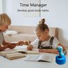 Seaciyan Timers, Classroom Timer for Kids, Kitchen Timer for Cooking, Desk Time Tracker, Small Mechanical Timer for Study, Workout, Shower, Baking Countdown (Blue Dinosaur)