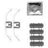 Mintex MBA1845 Front Brake Pad Fitting Kit Replacement Spare Braking Component