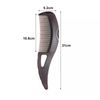 Creative Dandruff Comb Energy Plastic Press Button Hairbrush Scalp Care -2 Pack